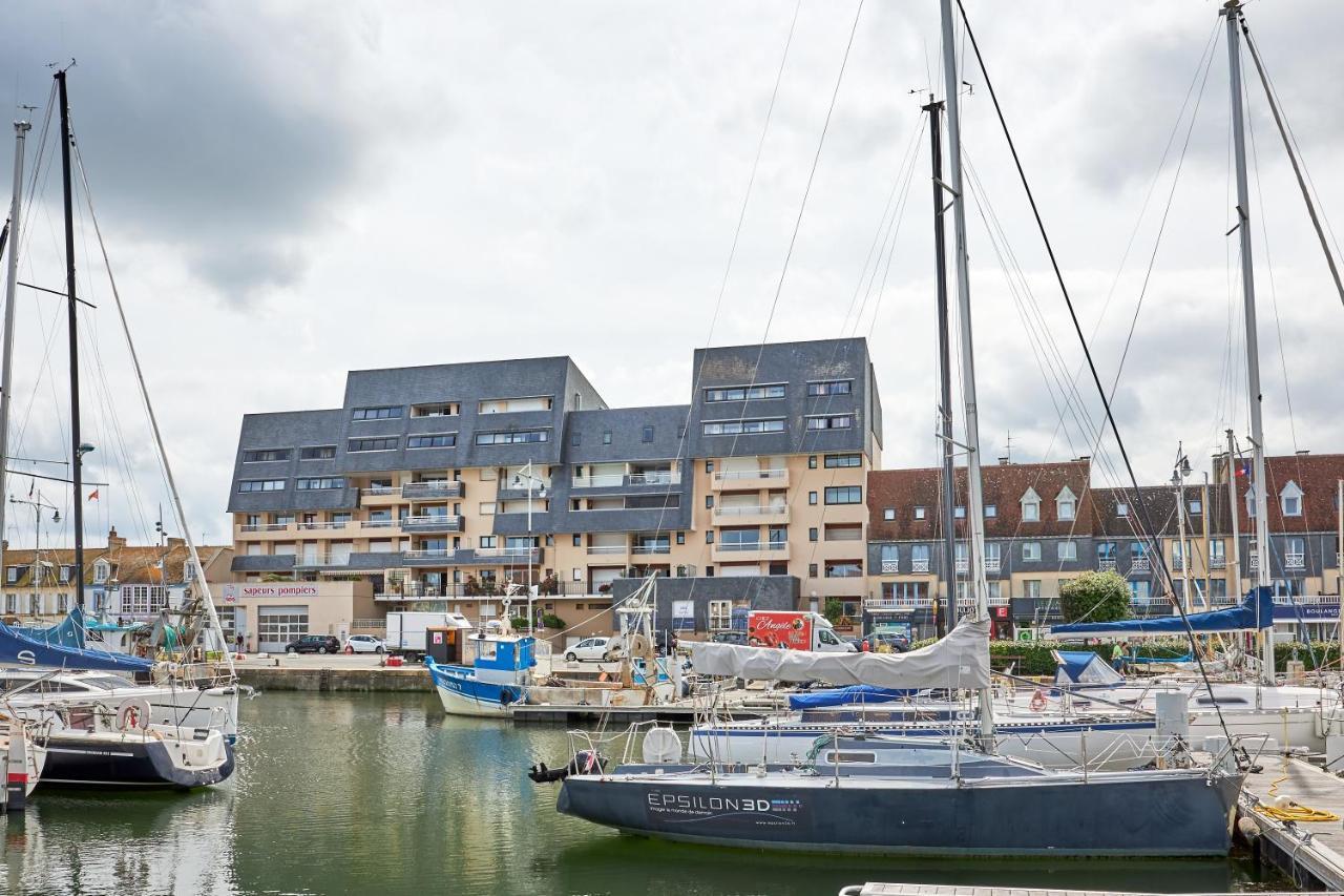 Le Tikahupo - Charmant Appt Vue Sur Le Port Courseulles-sur-Mer Esterno foto
